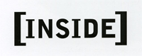 Identity for media journal Inside.com, 2000