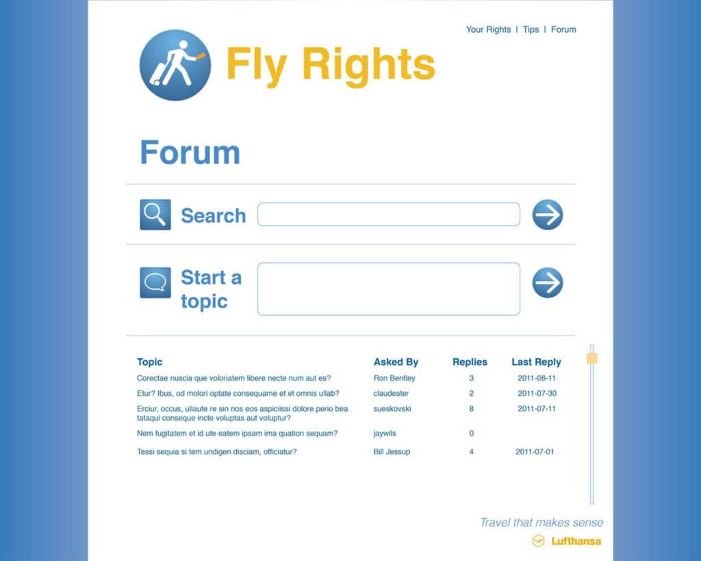 Fly Rights - Website Forum