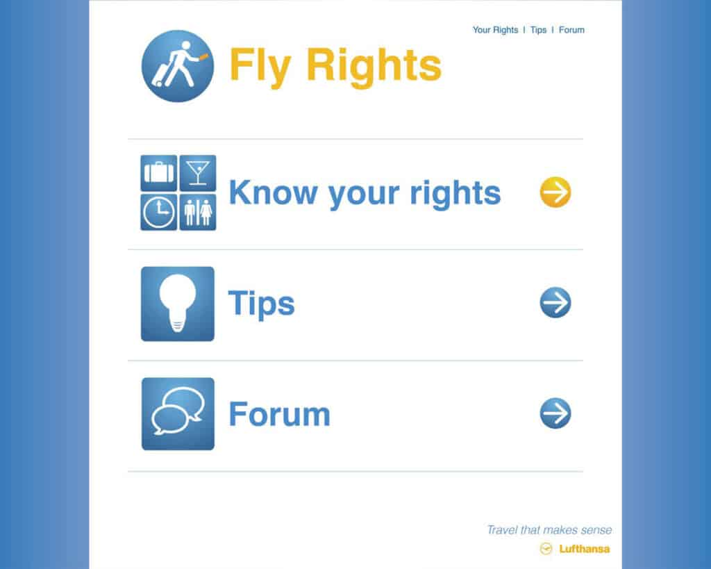 Fly Rights - Website Home
