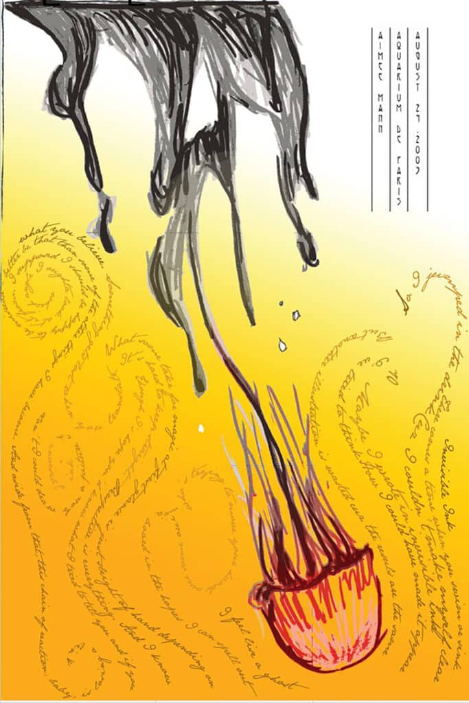Aimee Mann Poster - Sketch 1